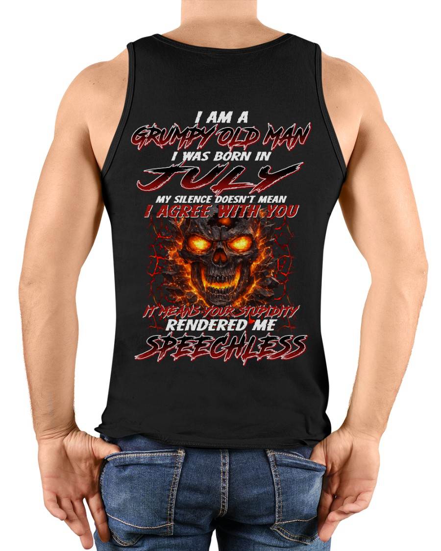 JULY, MY SILENCE DOESN’T MEAN I AGREE WITH YOU – SNOW MALE07 (SKU26T-01232-07)