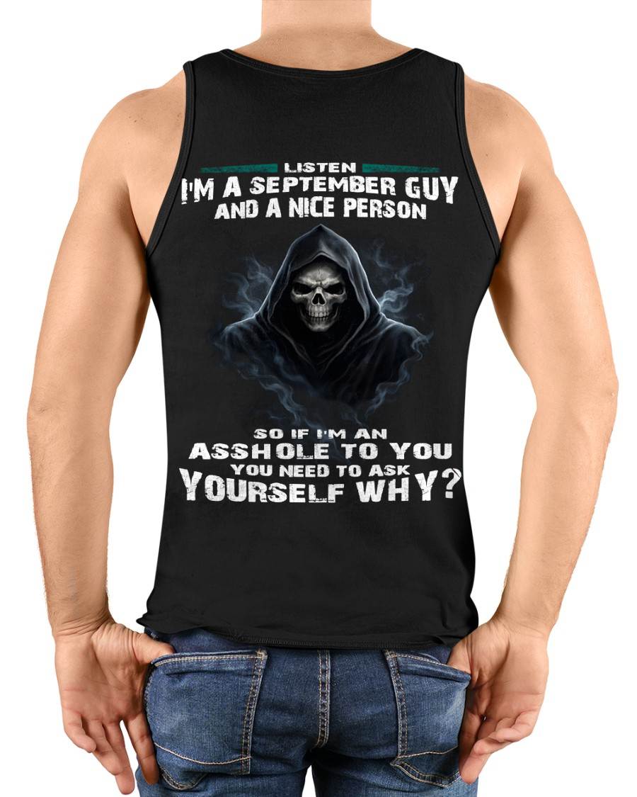 SEPTEMBER, LISTEN I’M A SEPTEMBER GUY AND A NICE PERSON - SNOW MALE01 (SKU26T-01269-09)