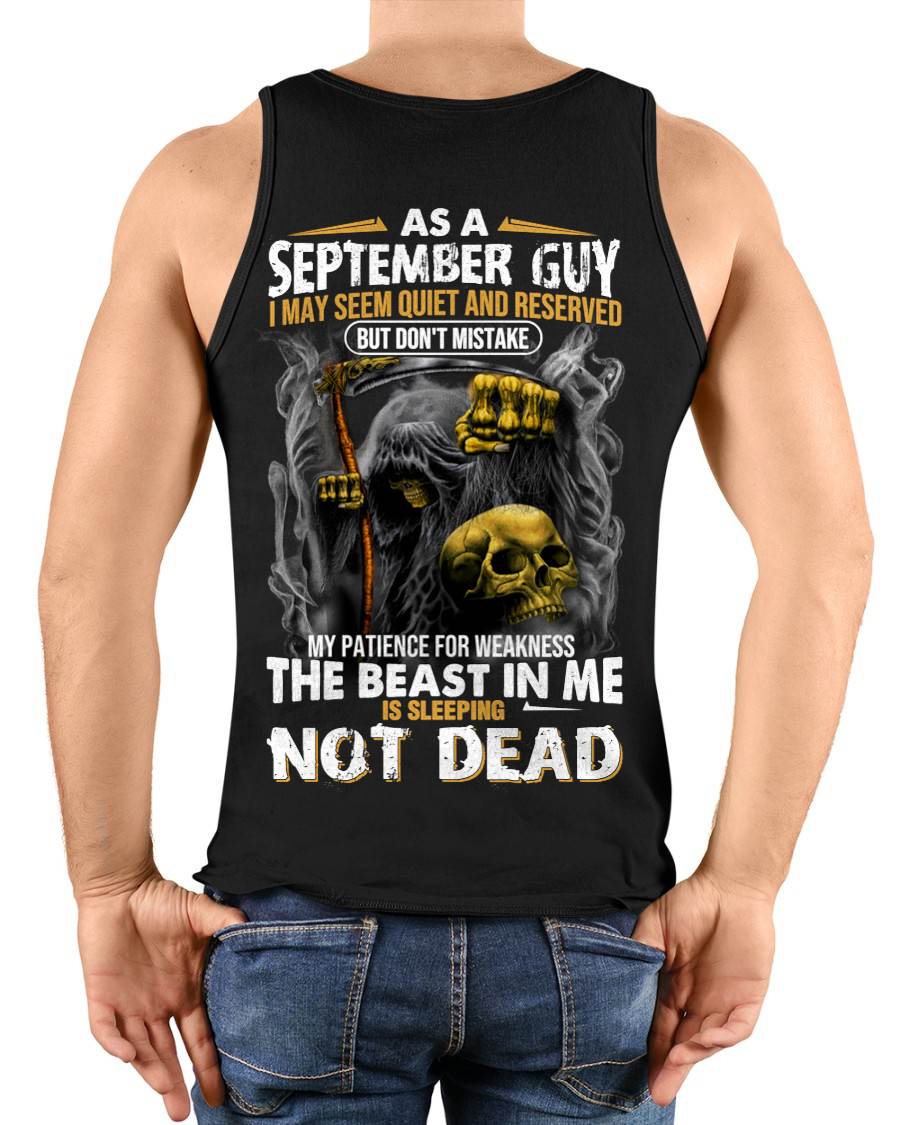 SEPTEMBER, I MAY SEEM QUIET AND RESERVED BUT DON’T MISTAKE – SNOW MALE09 (SKU08-82-09)