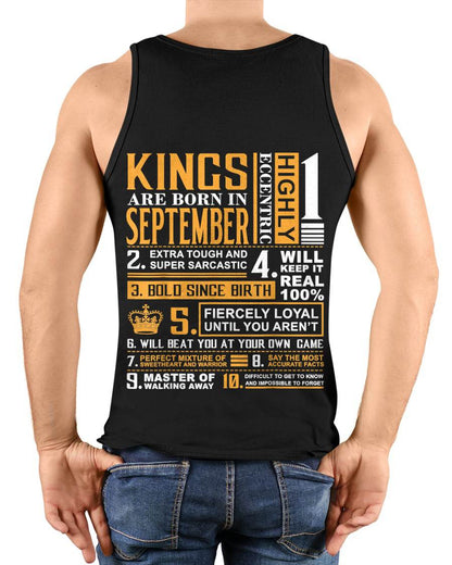 SEPTEMBER, KINGS ARE BORN IN SEPTEMBER – SNOW MALE09 (SKU2602-51-09)