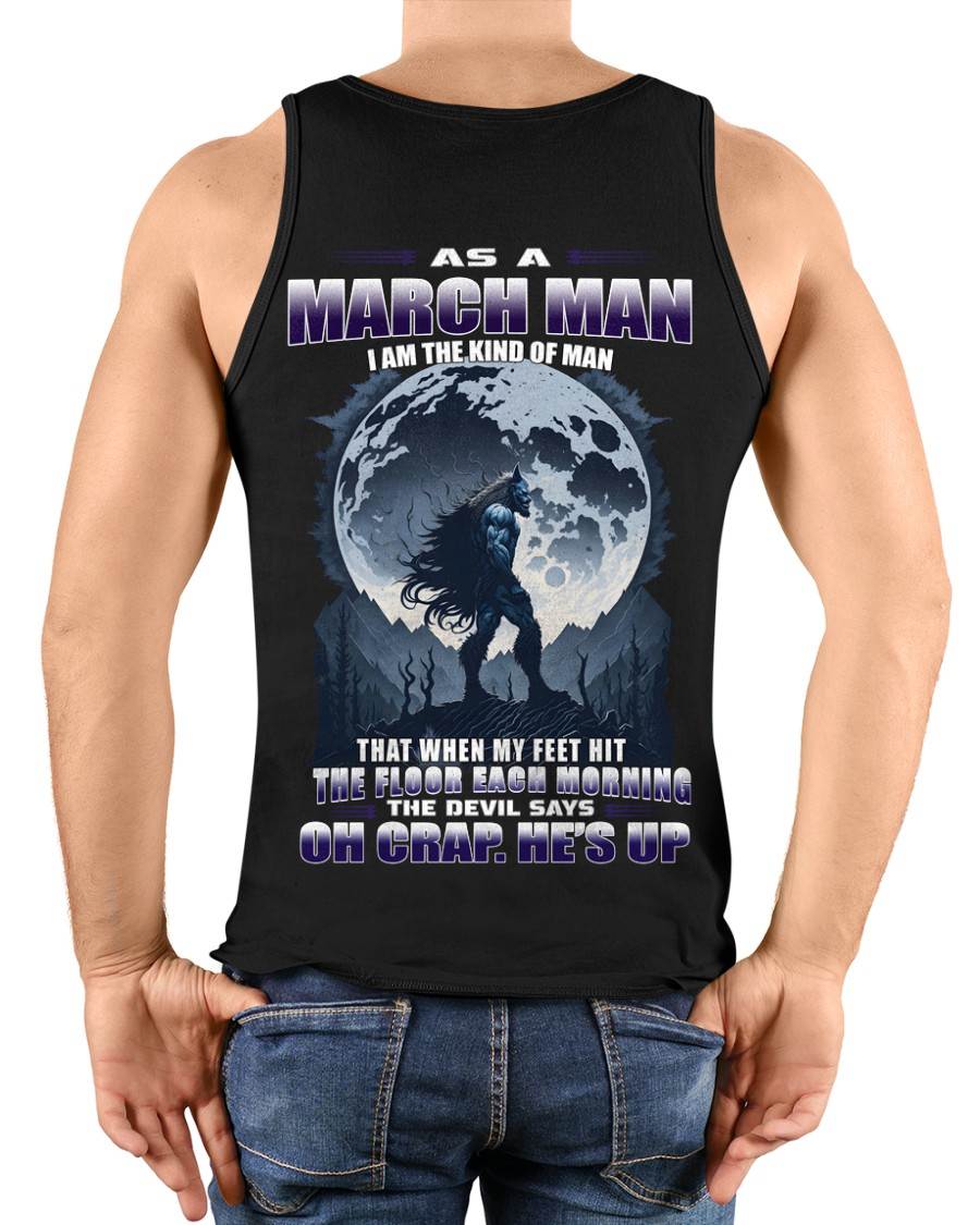 MARCH, THE DEVIL SAYS OH CRAP, HE’S UP-SNOW MALE03 (SKU26T-01-56-03)