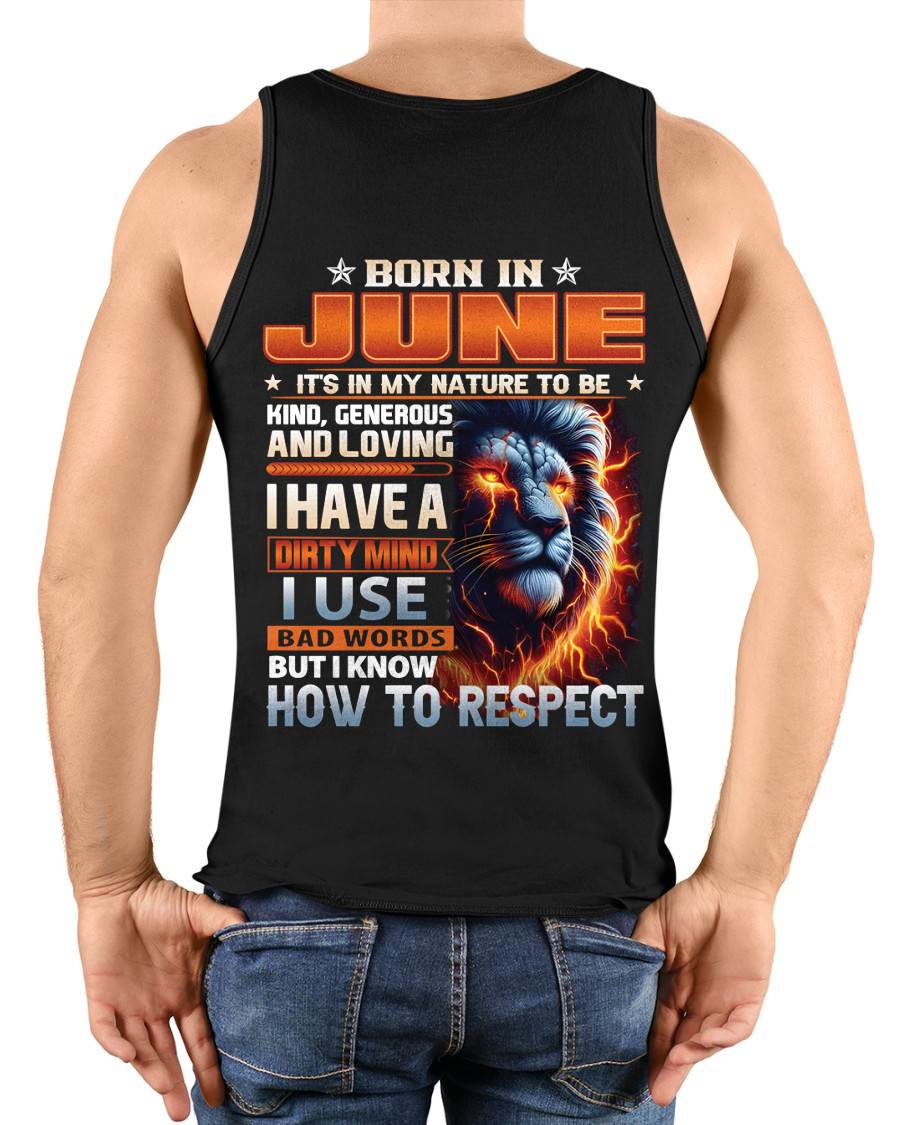 JUNE, I KNOW HOW TO RESPECT – SNOW MALE06 (SKU08-84-06)