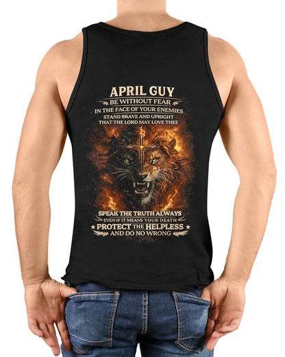 APRIL, STAND BRAVE AND UPRIGHT - SNOW MALE04 (SKU2603-09-04)