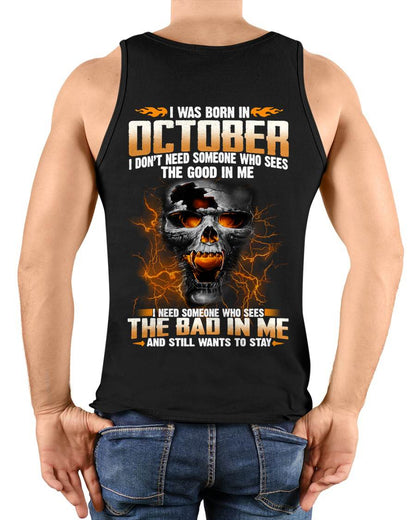 OCTOBER, I DON’T NEED SOMEONE WHO SEES THE GOOD IN ME SNOW MALE10 (SKU2602-53-10)