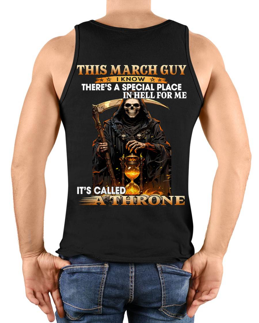 MARCH, I KNOW THERE’S A SPECIAL PLACE IN HELL FOR ME - SNOW MALE03 (SKU26T-01270-03)