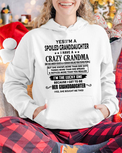 LUCKY GRANDDAUGHTER! - FROM GRANDMA - snow00 (SKU12-119-00)