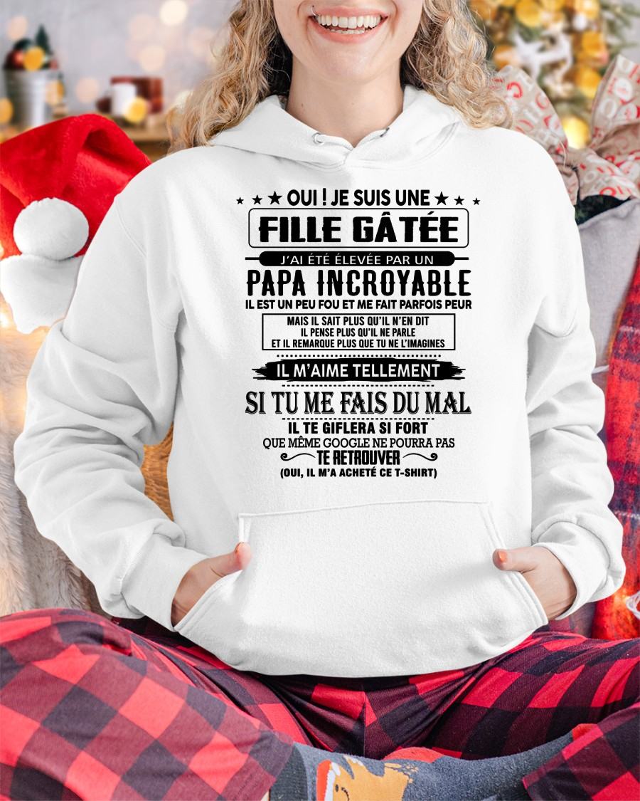 FILLE GÂTÉE – CADEAU DE PAPA - fr00 / SNOW00 (SKU26T-01106-00)