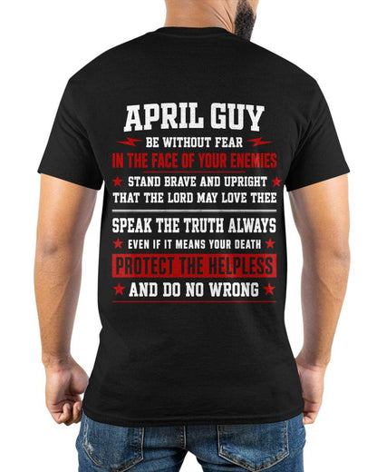 APRIL SHIRT, STAND BRAVE AND UPRIGHT - SNOW MALE04 (SKU2608-44-04)