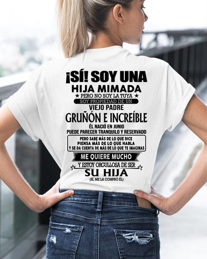 Junio Padre Increíble - Regalo especial para hija - TBN - T06 (SKU04-109-06)