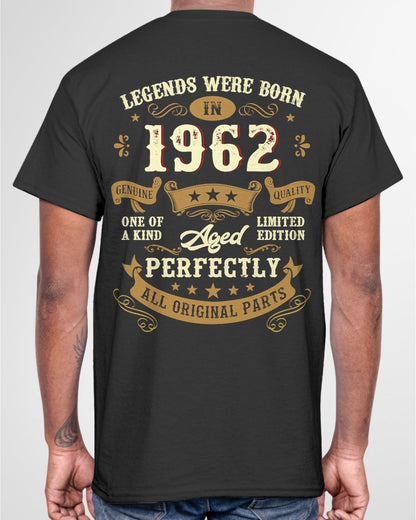 LEGEND WERE BORN IN 1962- male us1962 (SKU2604-269-1962)