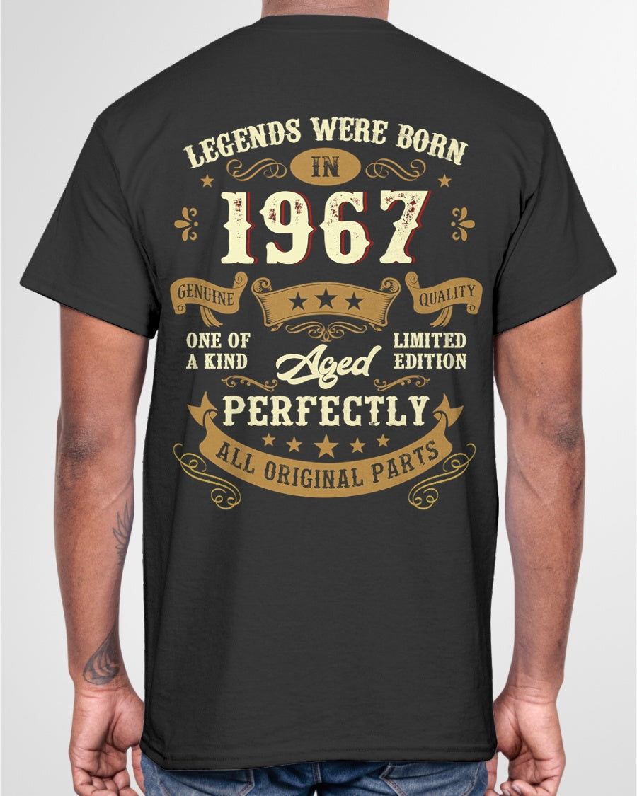 LEGEND WERE BORN IN 1967 - male us1967 (SKU2604-269-1967)