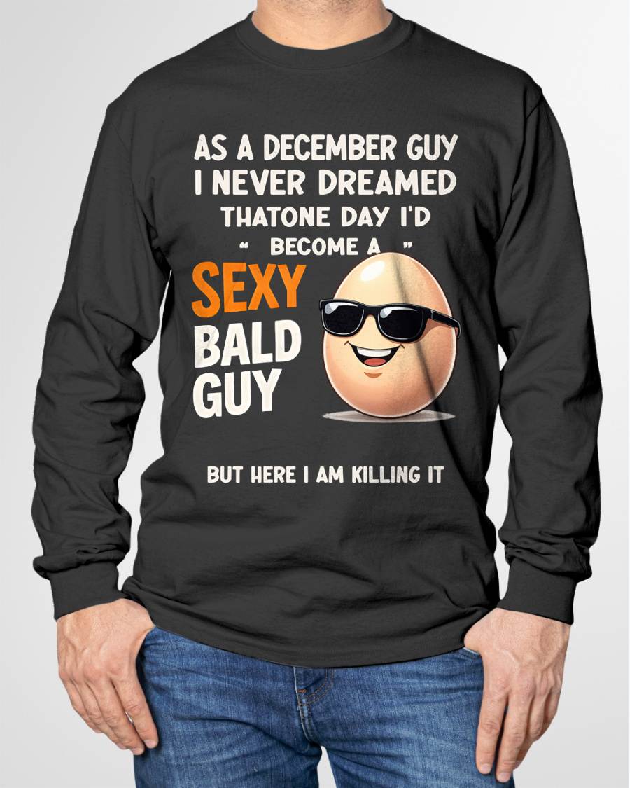 DECEMBER SHIRT FOR A SEXY BALD MAN - SNOW12 (SKU2603-290-12)