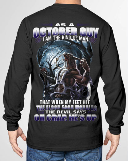 OCTOBER, I AM THE KIND OF MAN-MALE10 (SKU12-326-10)