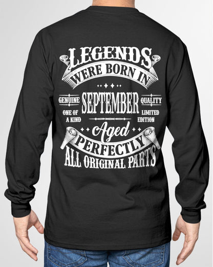 LEGEND WERE BORN IN SEPTEMBER - male (SKU08-37-09) FULL