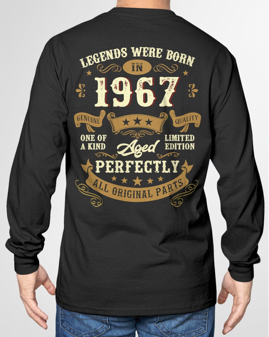 LEGEND WERE BORN IN 1967 - male us1967 (SKU2604-269-1967)