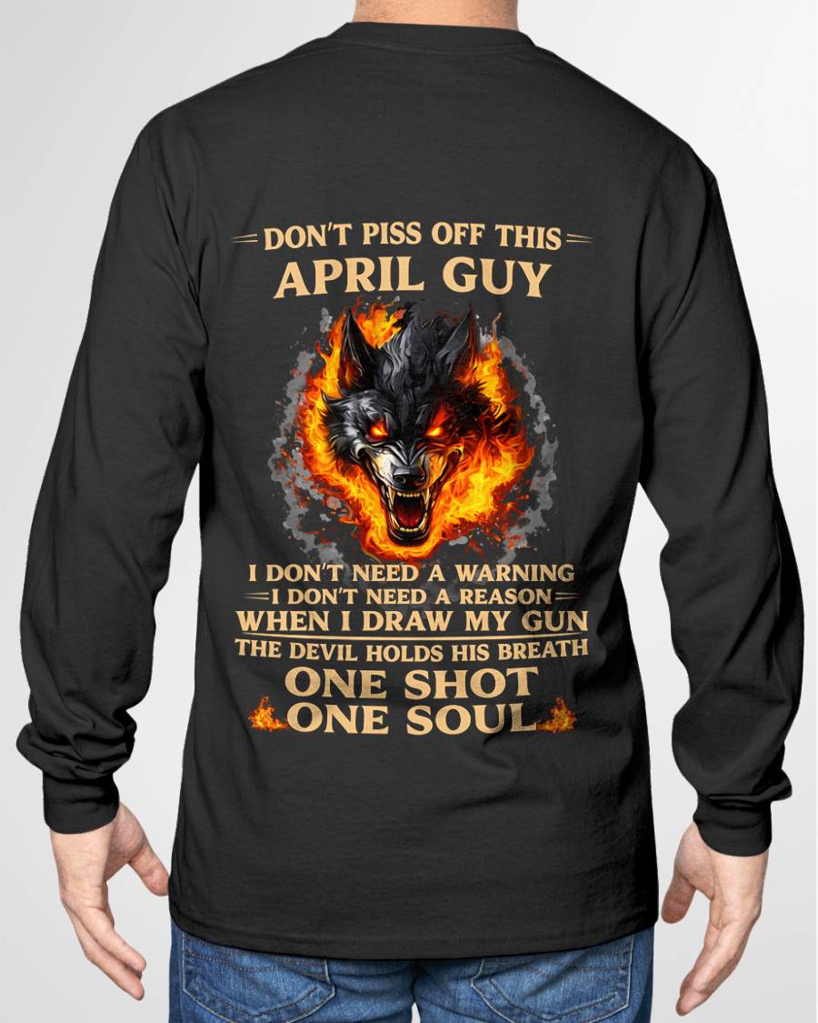 APRIL SHIRT, I DON’T NEED A WARNING - SNOWMALE04 (SKU2604-120-04)
