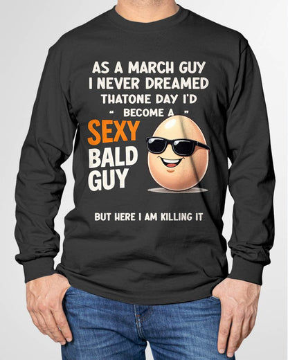 MARCH SHIRT FOR A SEXY BALD MAN - SNOW03 (SKU2603-290-03)