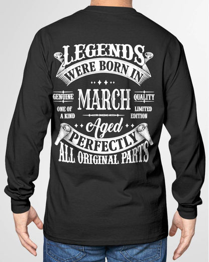 MARCH, LEGENDS WERE BORN IN MARCH-SNOW MALE03 (SKU08-37-03)