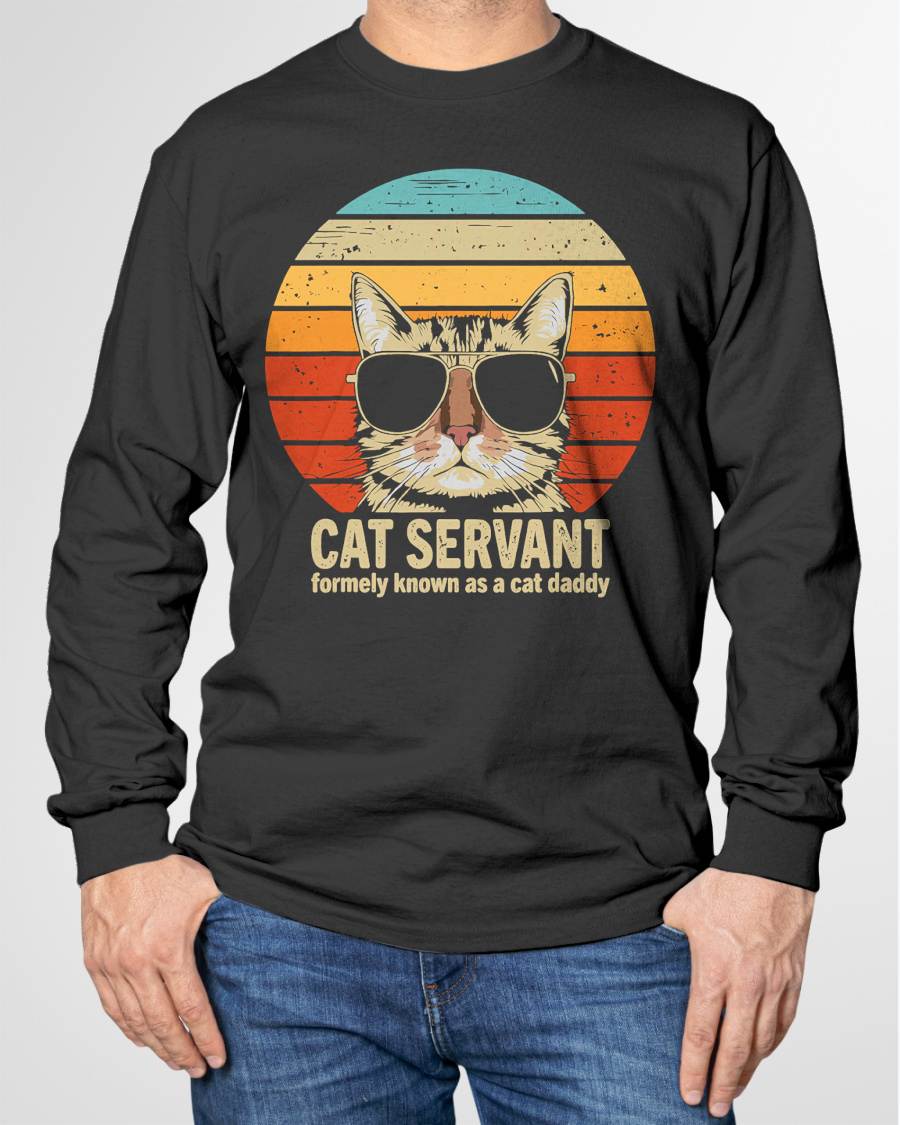 Cat Daddy Funny Fathers Day for Cat Dad T-Shirt