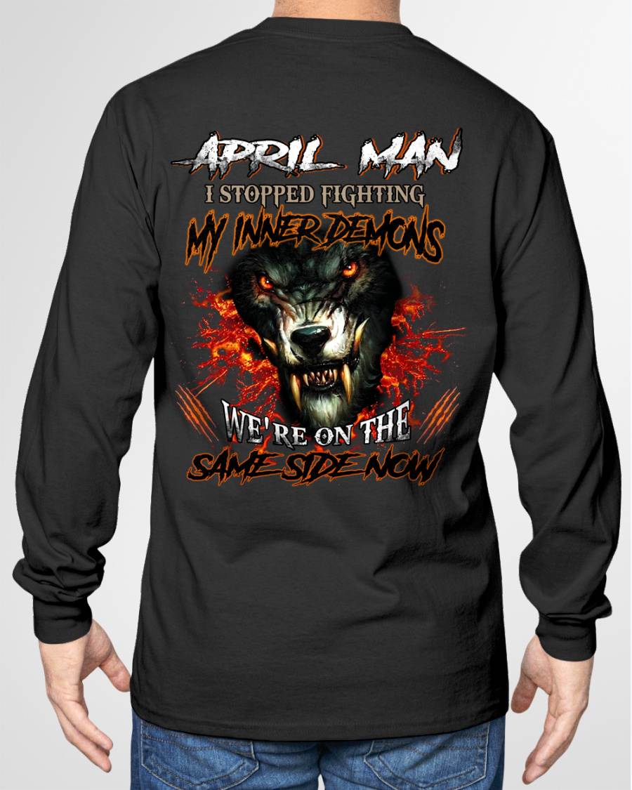 APRIL, I STOPPED FIGHTING MY INNER DEMONS-MALE04 (SKU12-325-04)