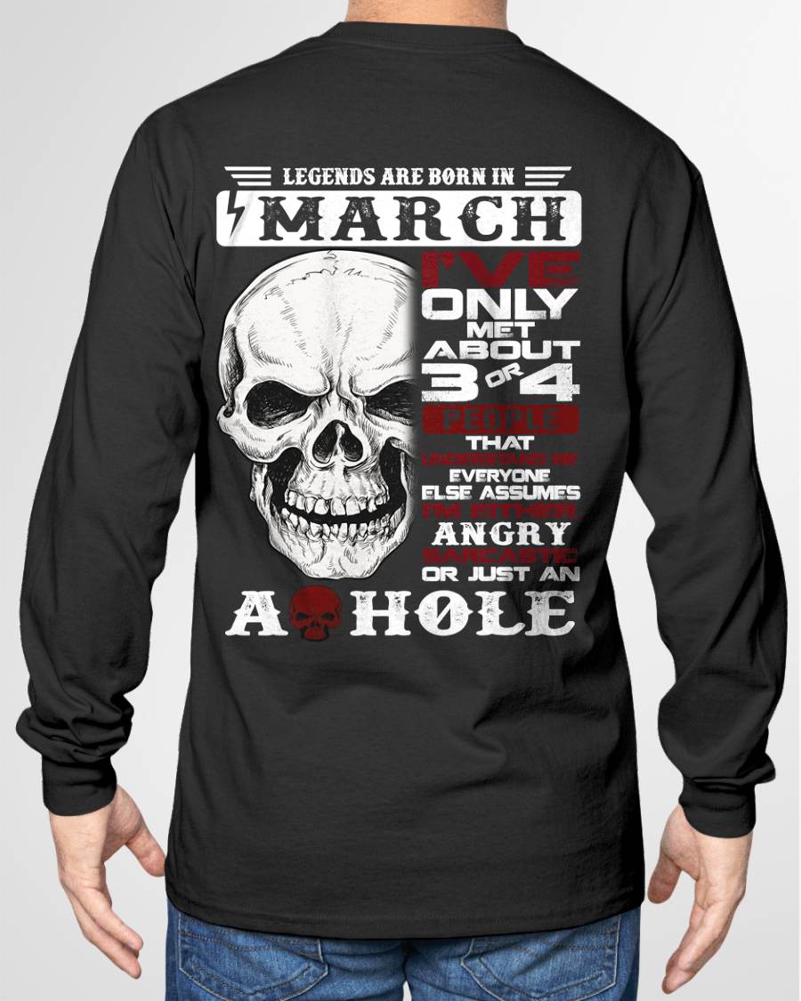 MARCH, ONLY MET ABOUT 3 OR 4 PEOPLE THAT UNDERSTAND ME-SNOW MALE03 (SKU10-16-03)