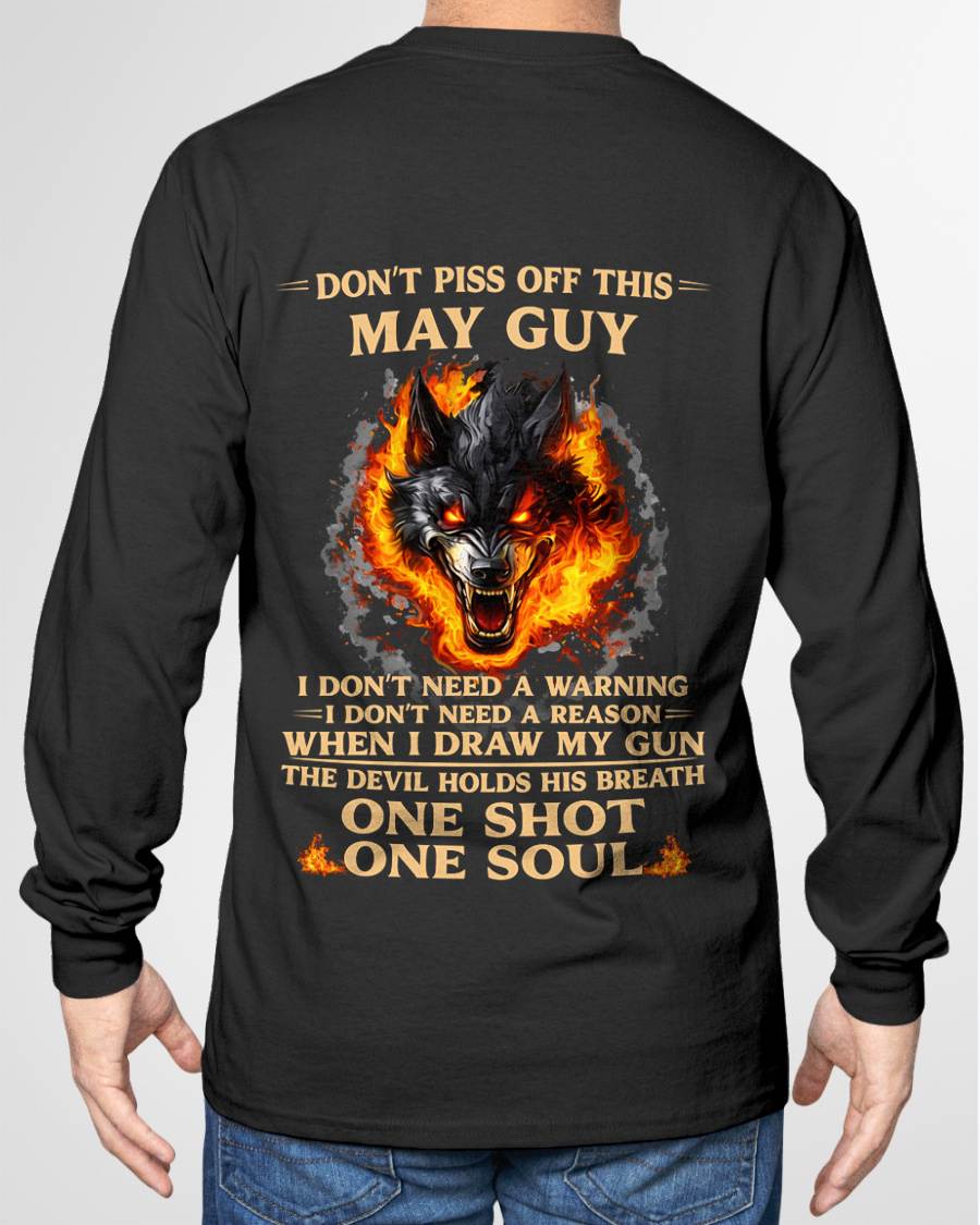 MAY SHIRT, I DON’T NEED A WARNING - SNOWMALE05 (SKU2604-120-05)