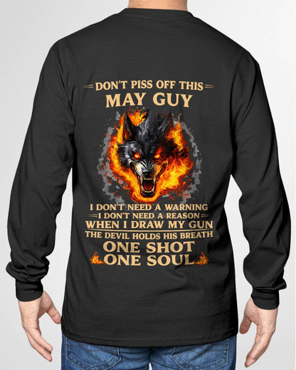 MAY SHIRT, I DON’T NEED A WARNING - SNOWMALE05 (SKU2604-120-05)