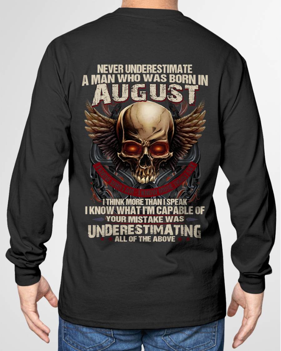 AUGUST, YOUR MISTAKE WAS UNDERESTIMATING ALL OF THE ABOVE - SNOW MALE08 (SKU26T-01135-08)