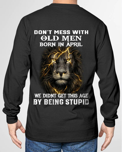 APRIL SHIRT, DON’T MESS WITH OLD MEN - SNOW MALE01 (SKU2604-309-04)