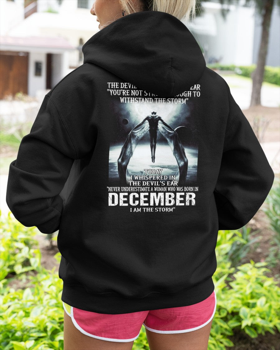 DECEMBER - NEVER UNDERESTIUNDER A WOMAN - I AM THE STORM-FMA-(SKU-CHAUU-12)