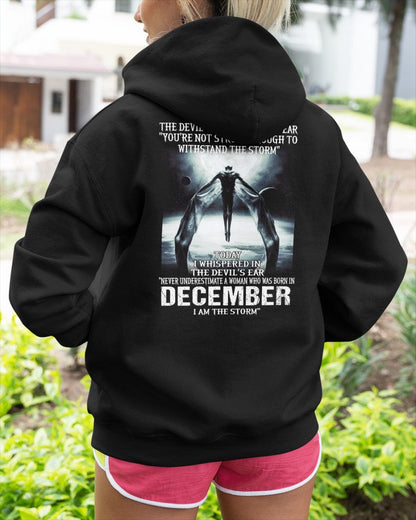 DECEMBER - NEVER UNDERESTIUNDER A WOMAN - I AM THE STORM-FMA-(SKU-CHAUU-12)