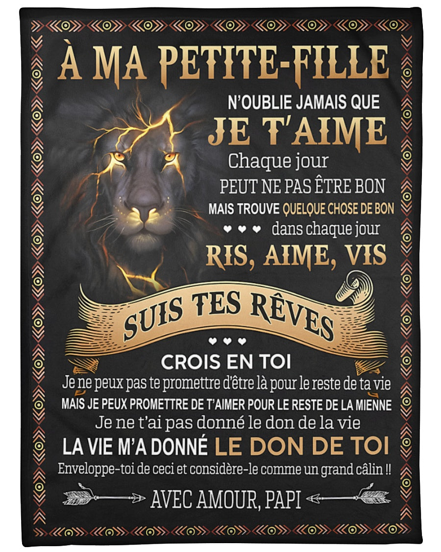 Cadeau Spécial Pour Ta Petite-Fille – Couverture - De Papi FULL (SKUB12-28)