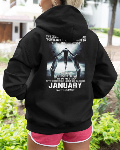 JANUARY - NEVER UNDERESTIUNDER A WOMAN - I AM THE STORM-FMA- (SKU-CHAUU-01)