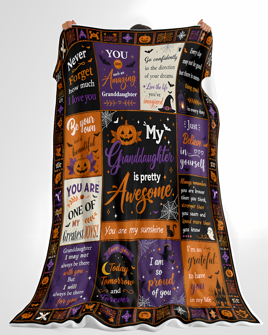 Special Gift For Your Granddaughter Blanket - From Grandma (SKU2607-264)