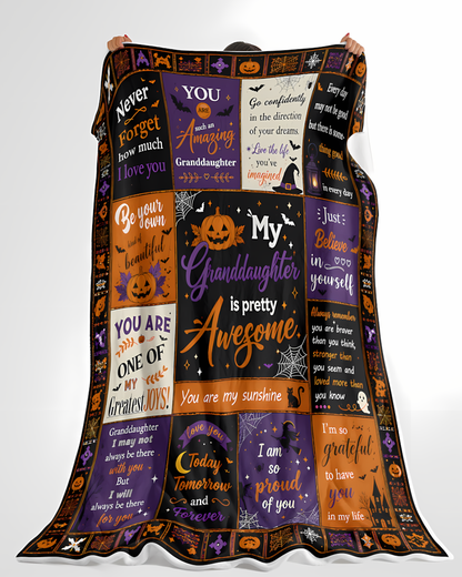 Special Gift For Your Granddaughter Blanket - From Grandma (SKU2607-264)