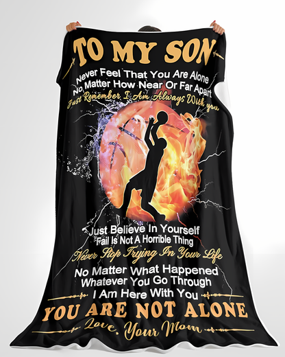 Special Gift For Your Son Blanket - From Mom (SKU2604-225)