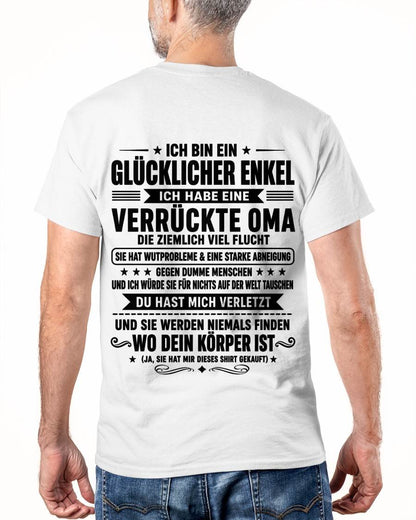 ICH BIN EIN GLÜCKLICHER ENKEL - VON DER OMA FÜR DEN ENKEL - SNOW00 (SKU2608-516-00)