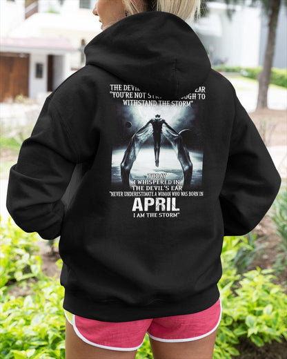 APRIL - NEVER UNDERESTIUNDER A WOMAN - I AM THE STORM-FMA-(SKU-CHAUU-04)