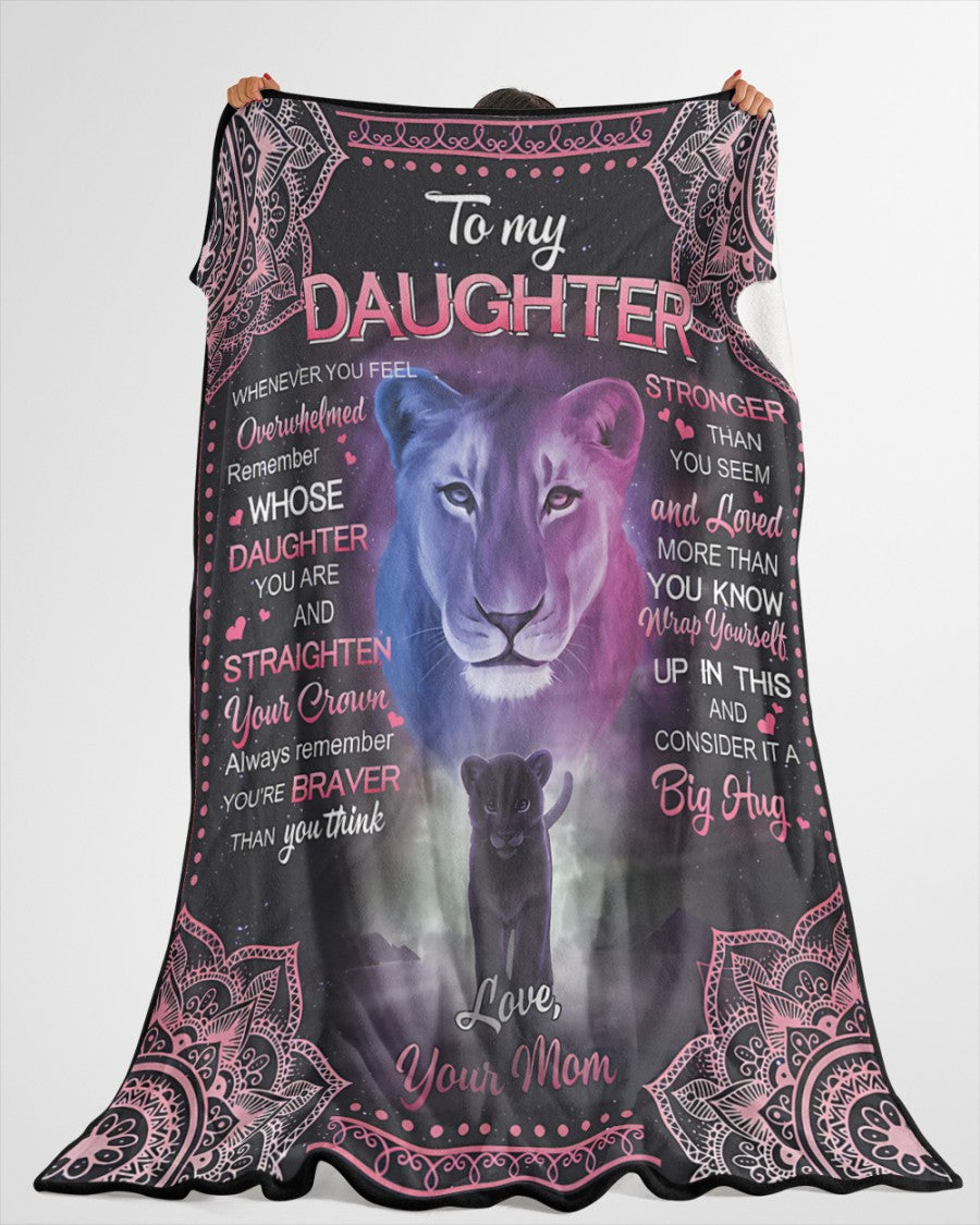 Special Gift For Your Daughter Blanket - From Mom (SKUB11-04) FULL