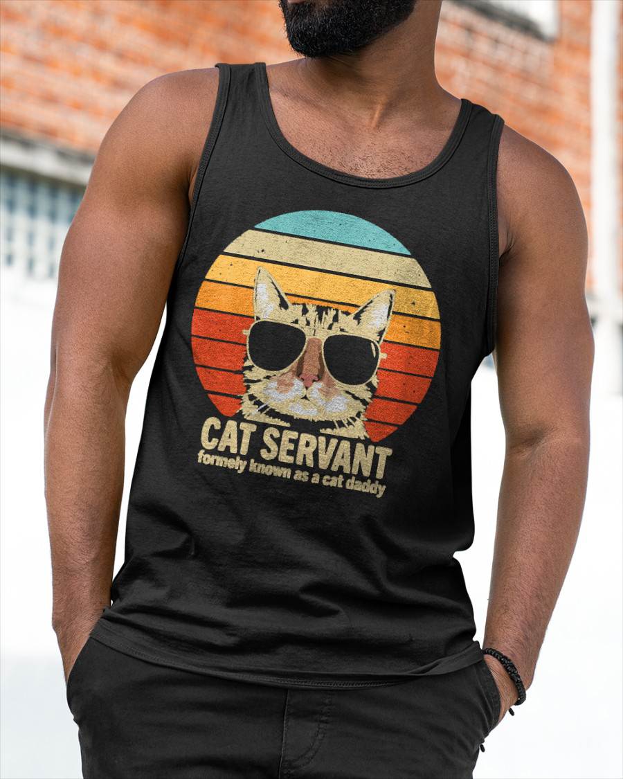 Cat Daddy Funny Fathers Day for Cat Dad T-Shirt