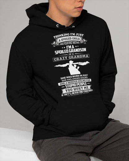 Spoiled by Grandma Shirt July Edition – From Grandma to Grandson snow07 (SKU-GMS2-07)