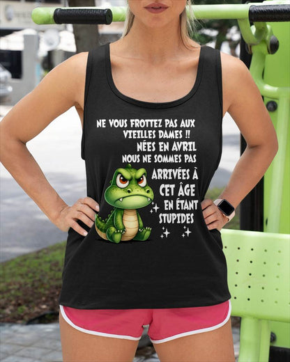 AVRIL SHIRT NE VOUS FROTTEZ PAS AUX VIEILLES DAMES - SNOW04 (SKU2605-124-04)