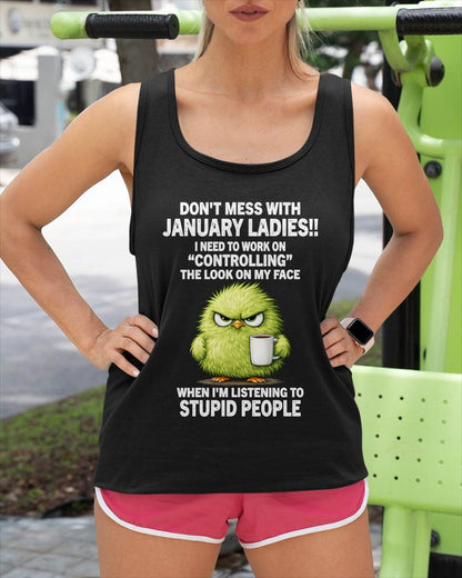JANUARY SHIRT I NEED TO WORK ON CONTROLLING THE LOOK ON MY FACE - SNOW01 (SKU2605-150-01)