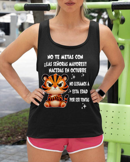 OCTUBRE SHIRT, NO TE METAS CON MUJERES MAYORES - FMA SNOW10 (SKU2604-164-10)