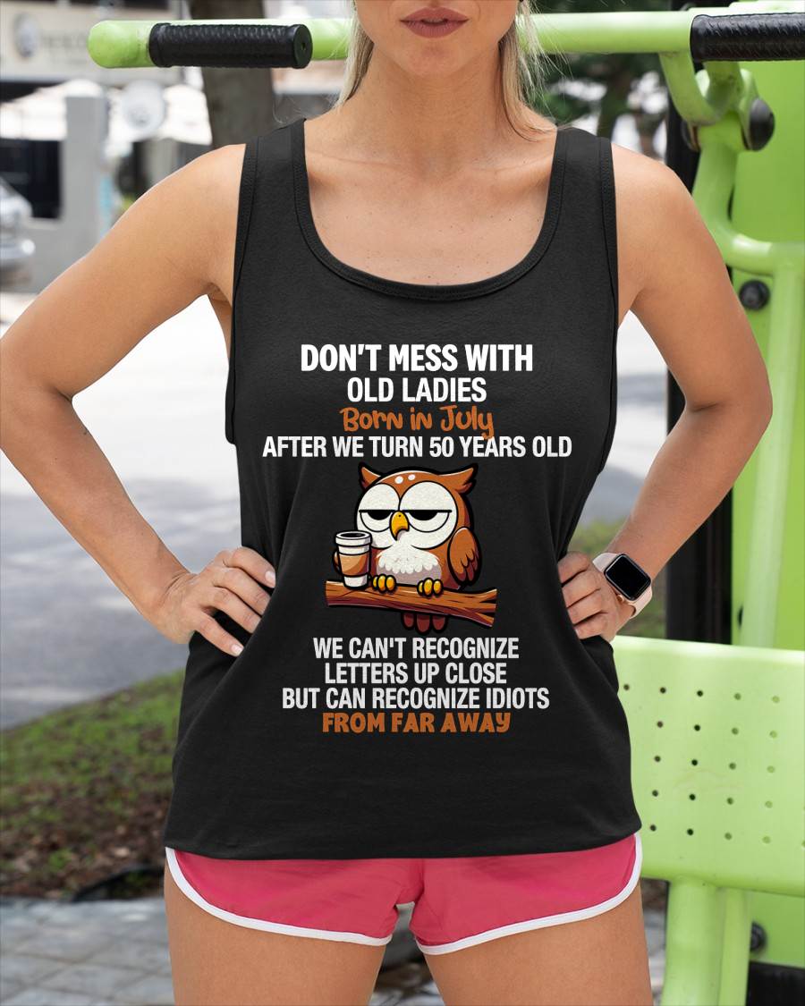 JULY SHIRT, RECOGNIZE IDIOTS FROM FAR AWAY - FMA SNOW07 (SKU2604-80-07)
