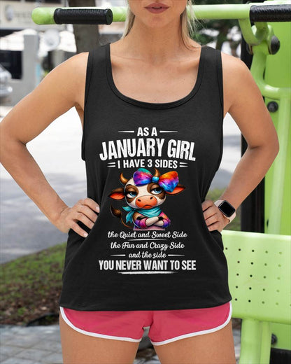 JANUARY SHIRT, I HAVE 3 SIDES - SNOW01 (SKU2605-103-01)