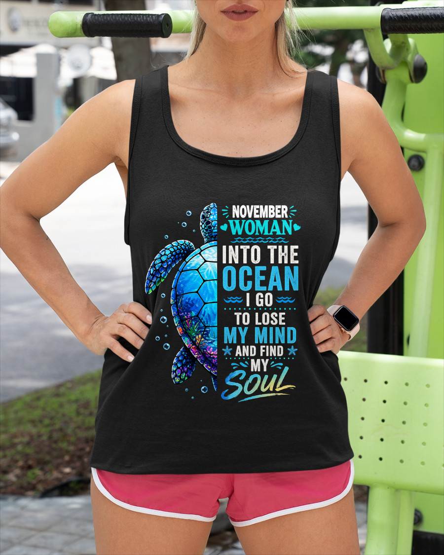 NOVEMBER SHIRT, I GO TO LOSE MY MIND AND FIND MY SOUL - SNOW11 (SKU2604-28-11)