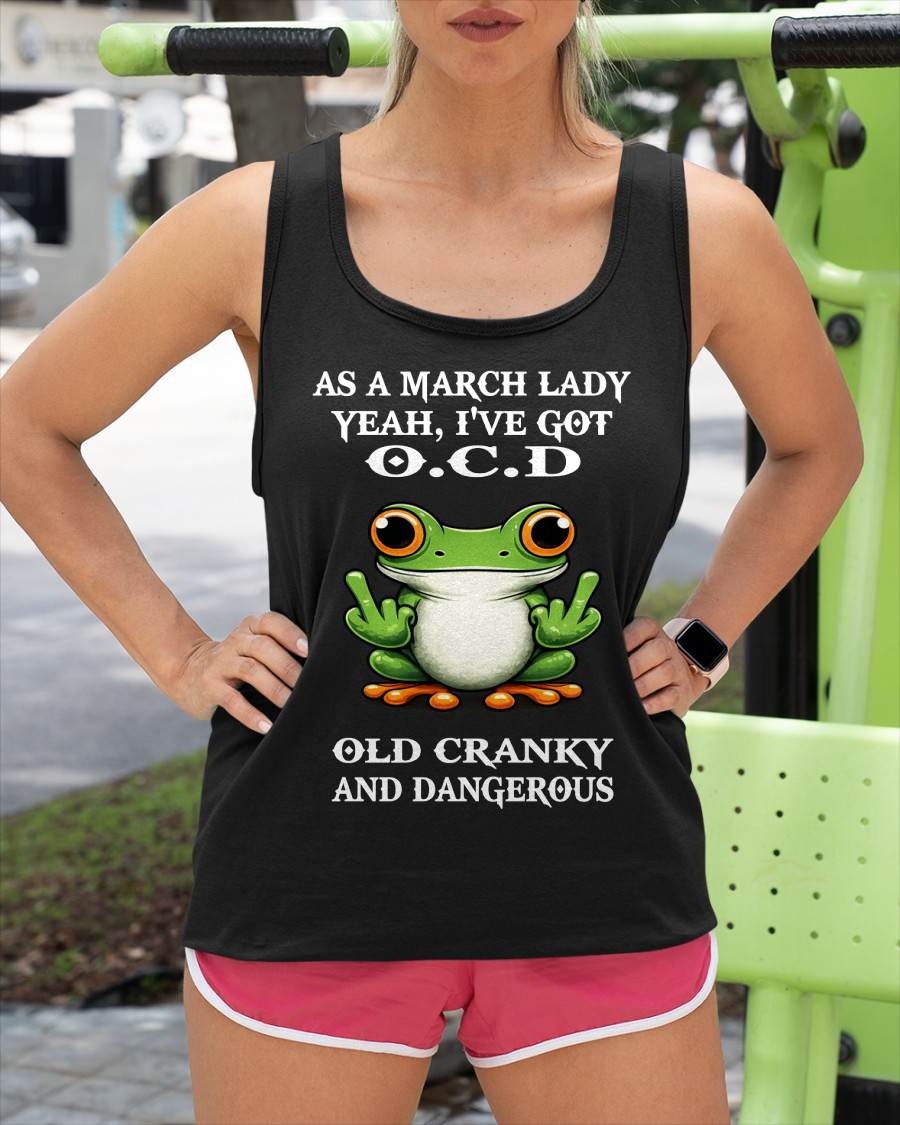 MARCH SHIRT, OLD CRANKY DANGEROUS - SNOW03 (SKU2606-68-03)