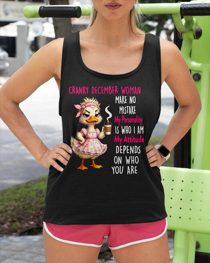 DECEMBER SHIRT, MY PERSONALITY IS WHO I AM - SNOW12 (SKU2605-264-12)