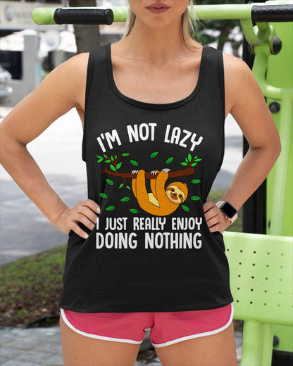 Lazy Sloth On A Tree Doing Nothing T-Shirt